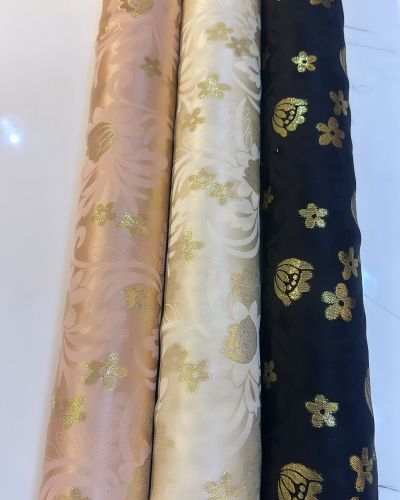 Italian Silk Lurex Plain (3 Meters)