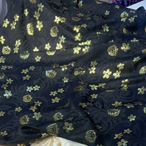 Italian Silk  Lurex Plain  (3 Meters)