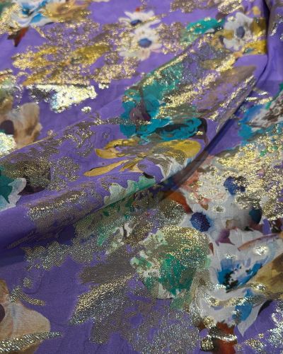 Italian Chiffon lurex