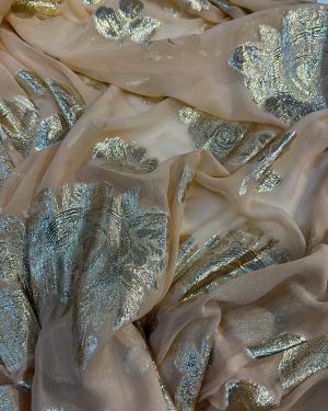 Italian Chiffon lurex plain