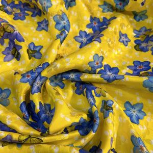 Italian silk jacquard lurex