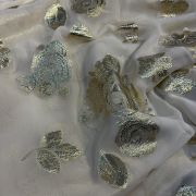 Italian Chiffon lurex plain