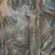 Italian Chiffon lurex plain