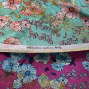 Italian silk lurex jacquard
