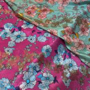 Italian silk lurex jacquard
