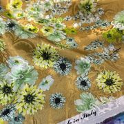 Italian silk jacquard