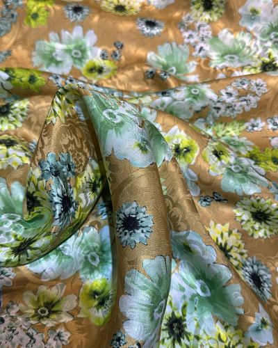 Italian silk jacquard