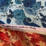 Italian silk lurex jacquard