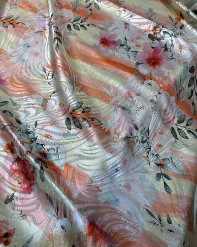Italian silk lame