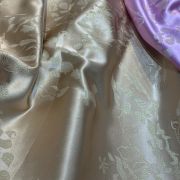 Italian silk lame solid color
