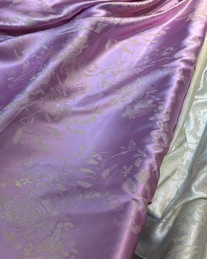 Italian silk lame solid color