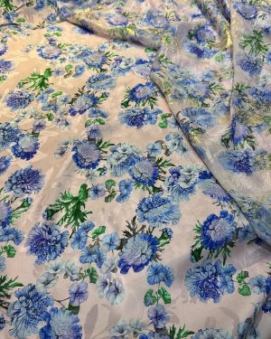 Set chiffon lurex & silk Italian