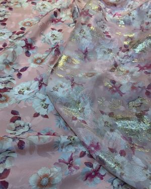 Set chiffon lurex & silk Italian