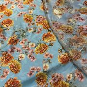 Set chiffon lurex & silk Italian