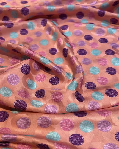 Italian silk jacquard