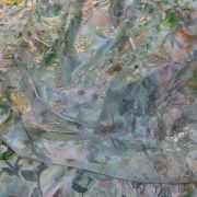 Set chiffon lurex & silk Italian