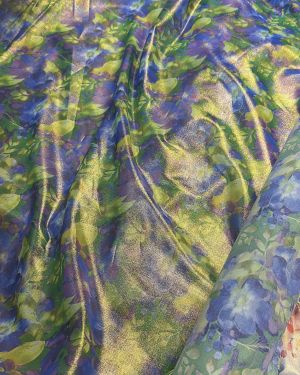 Cotton voile Italy lame