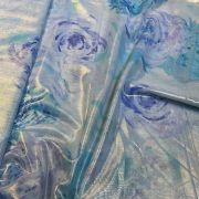 Cotton voile Italy lame