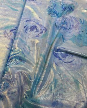 Cotton voile Italy lame