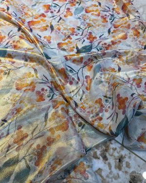 Cotton voile Italy lame