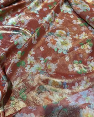 Cotton voile Italy lame