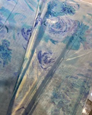 Cotton voile Italy lame