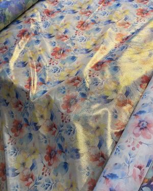 Cotton voile Italy lame