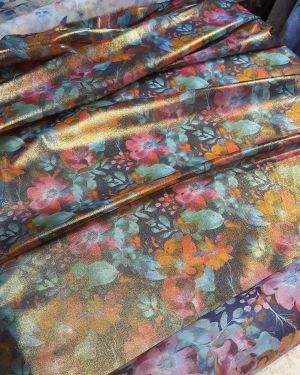 Cotton voile Italy lame