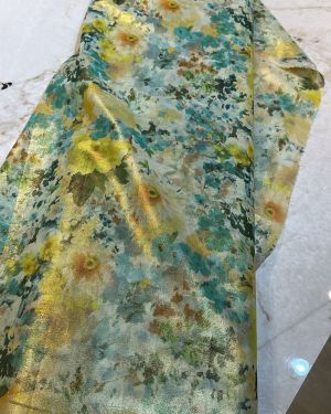 Cotton voile Italy lame