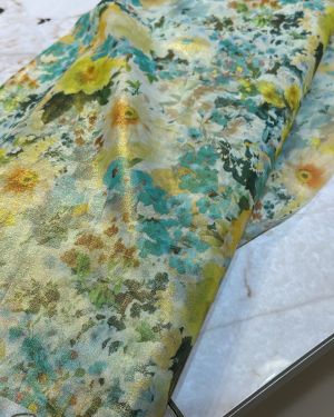 Cotton voile Italy lame