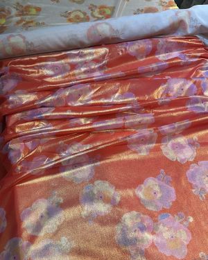 Cotton voile Italy lame