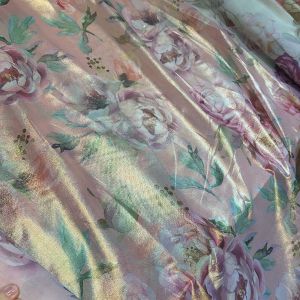 Cotton voile Italy lame
