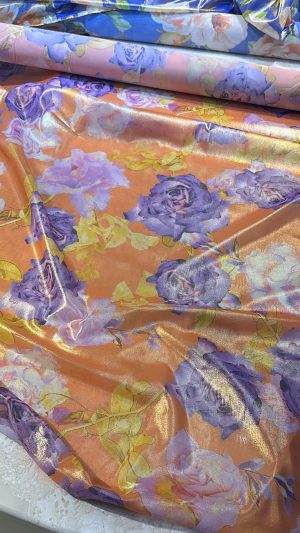 Cotton voile Italy lame