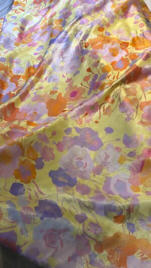 Italian silk lame