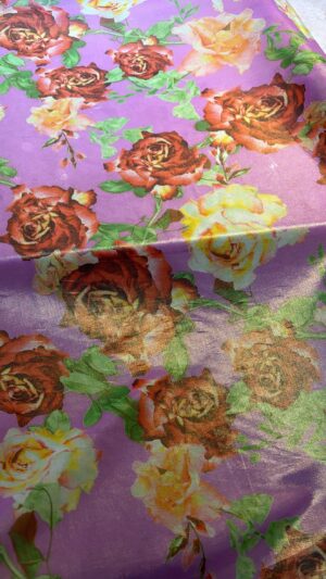 Cotton voile Italy lame