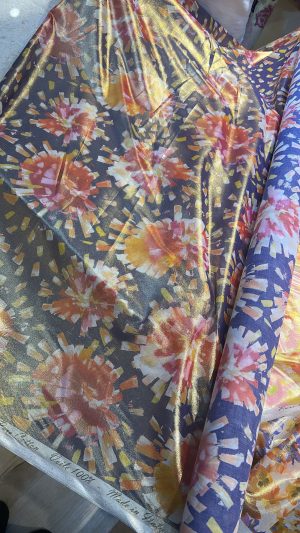 Cotton voile Italy lame