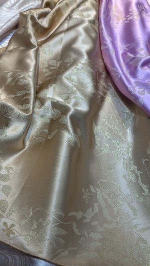 Italian silk lame solid color