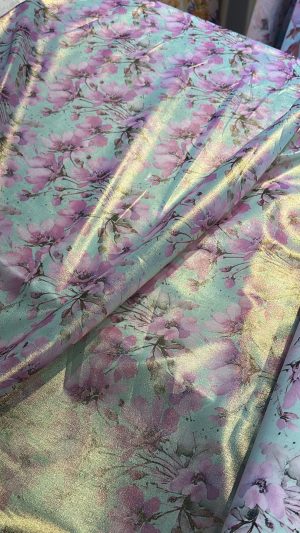 Cotton voile Italy lame