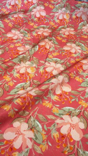 Silk viscous lame