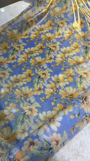 Cotton voile Italy lame