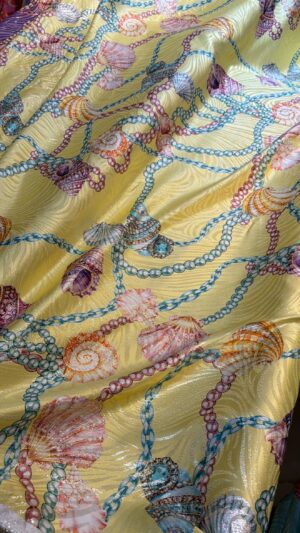 Italian silk lame