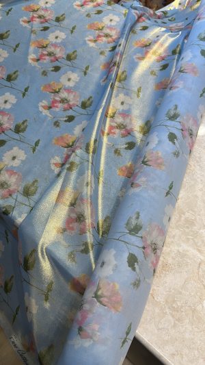 Cotton voile Italy lame
