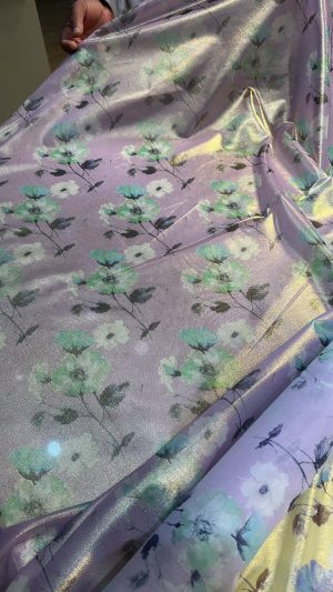 Cotton voile Italy lame