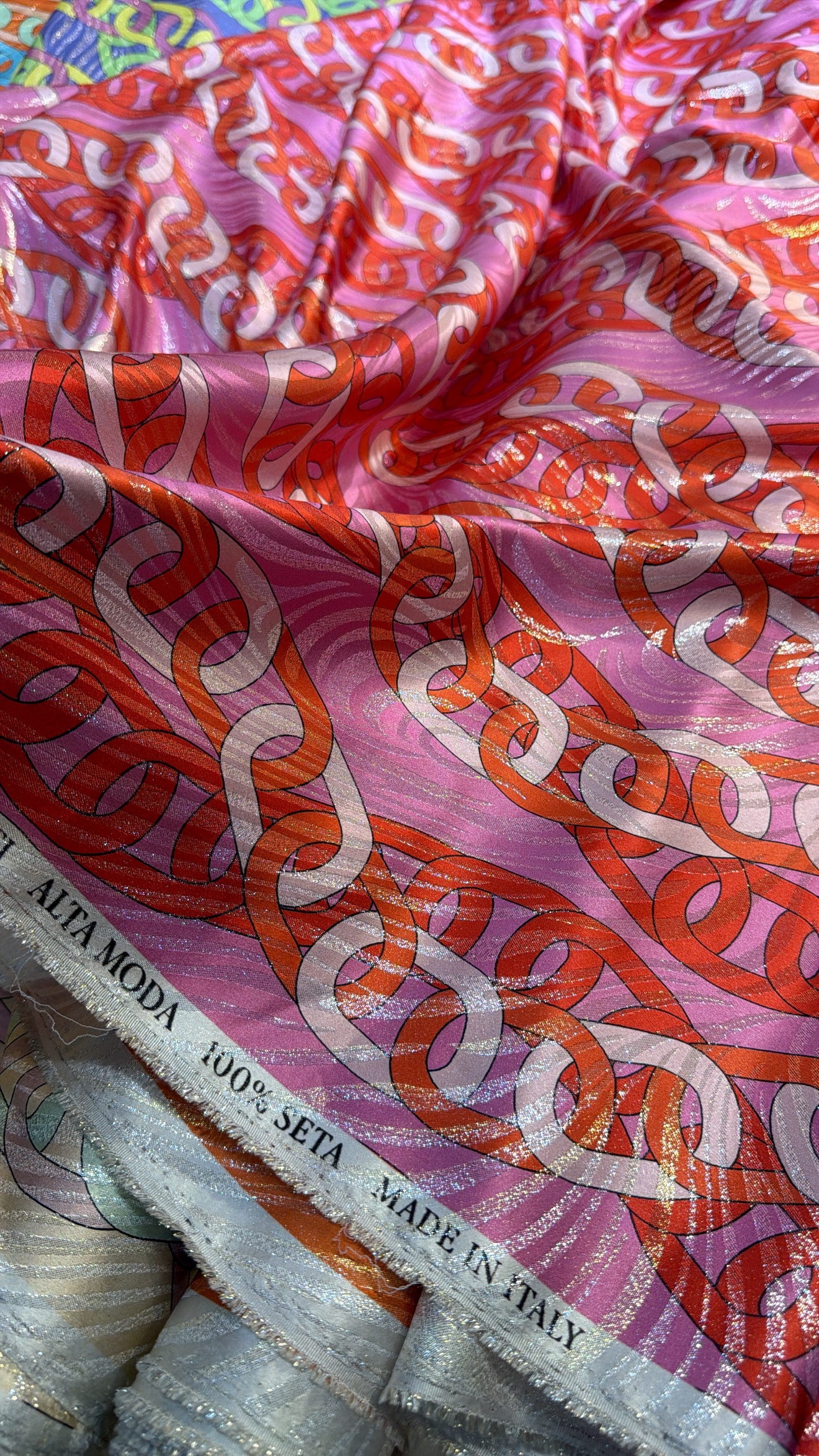 Italian silk lame - Image 2