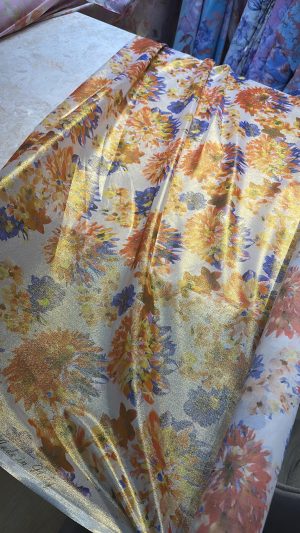 Cotton voile Italy lame