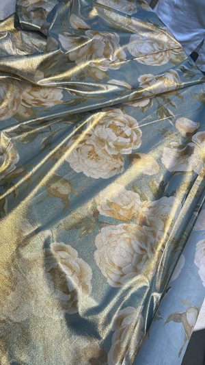 Cotton voile Italy lame