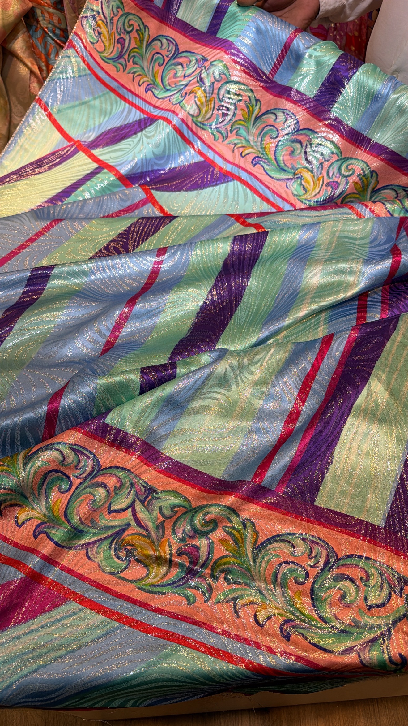 Italian silk lame pannel - Image 3