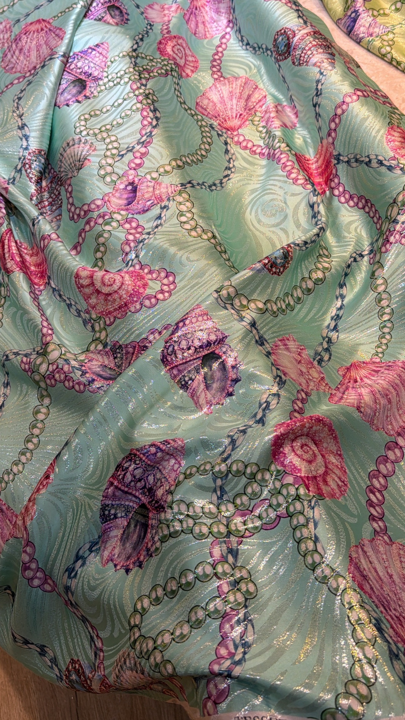 Italian silk lame - Image 2