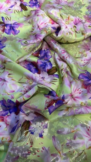 Italian silk lurex