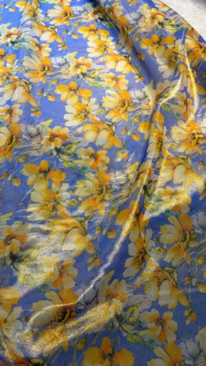 Cotton voile Italy lame